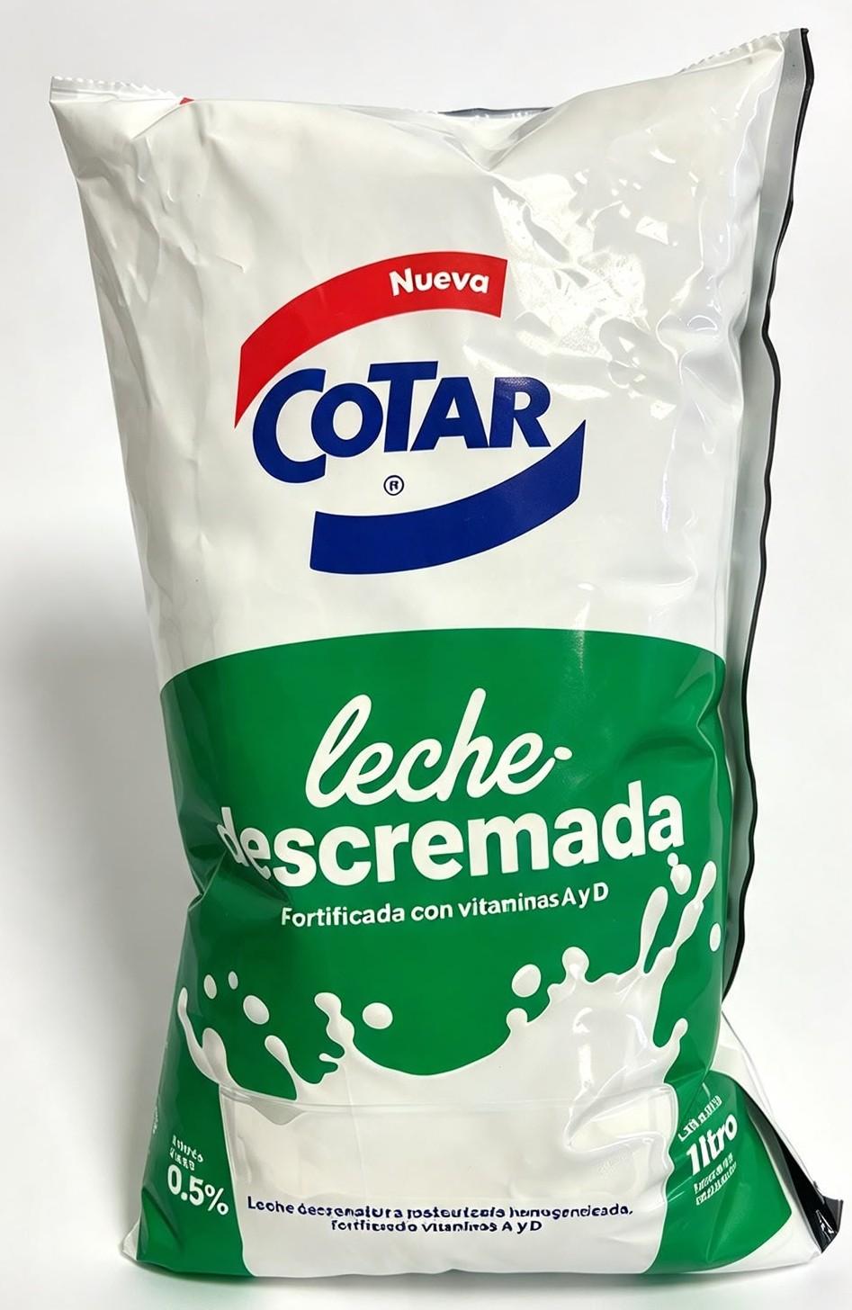 LECHE DESC SACHET COTAR x 1L