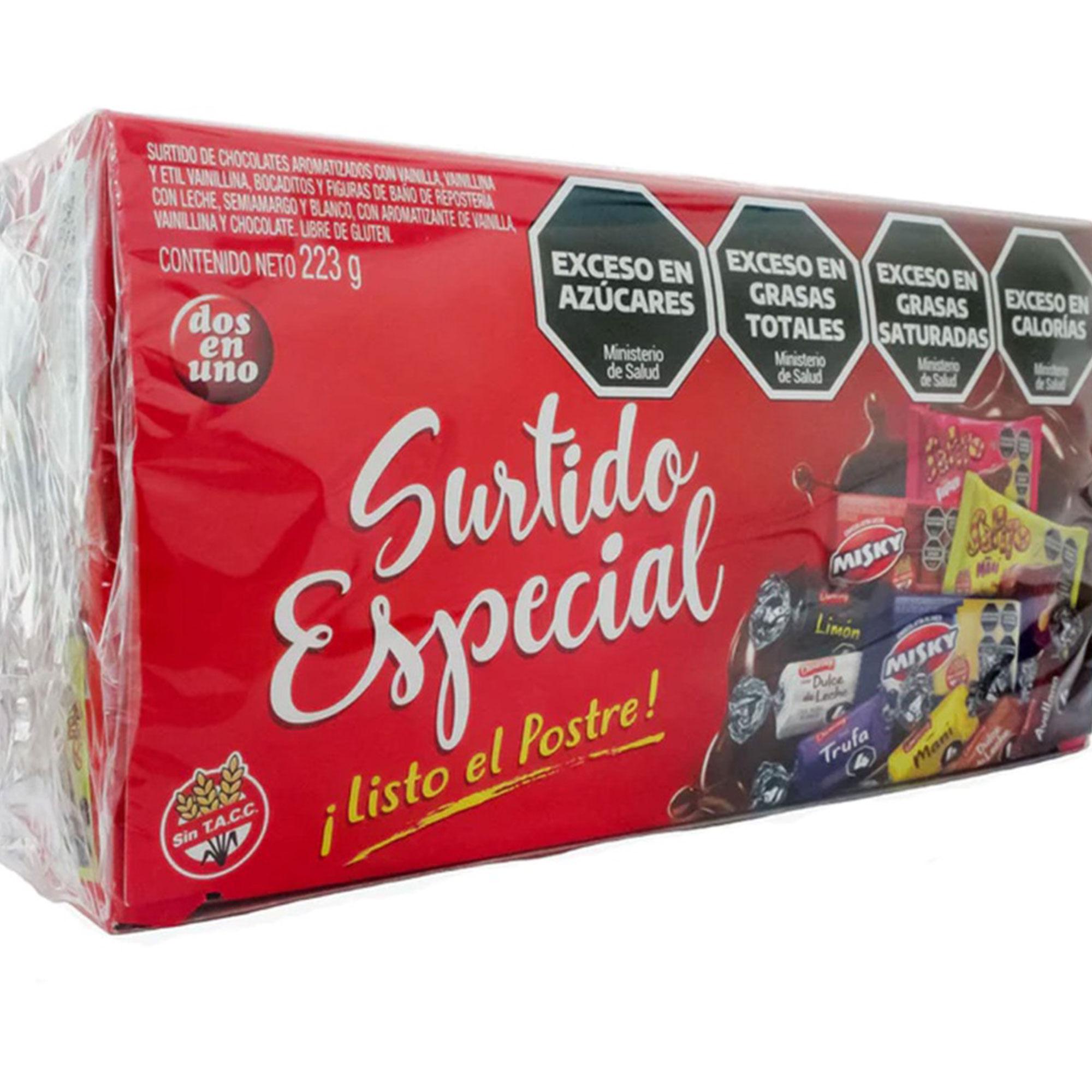 BOMBON SURTIDO ESPECIAL x 223 g