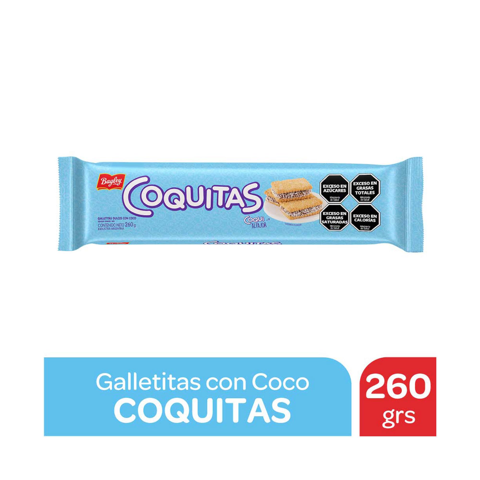 GALLETITAS COQUITAS BAGLEY X 260g
