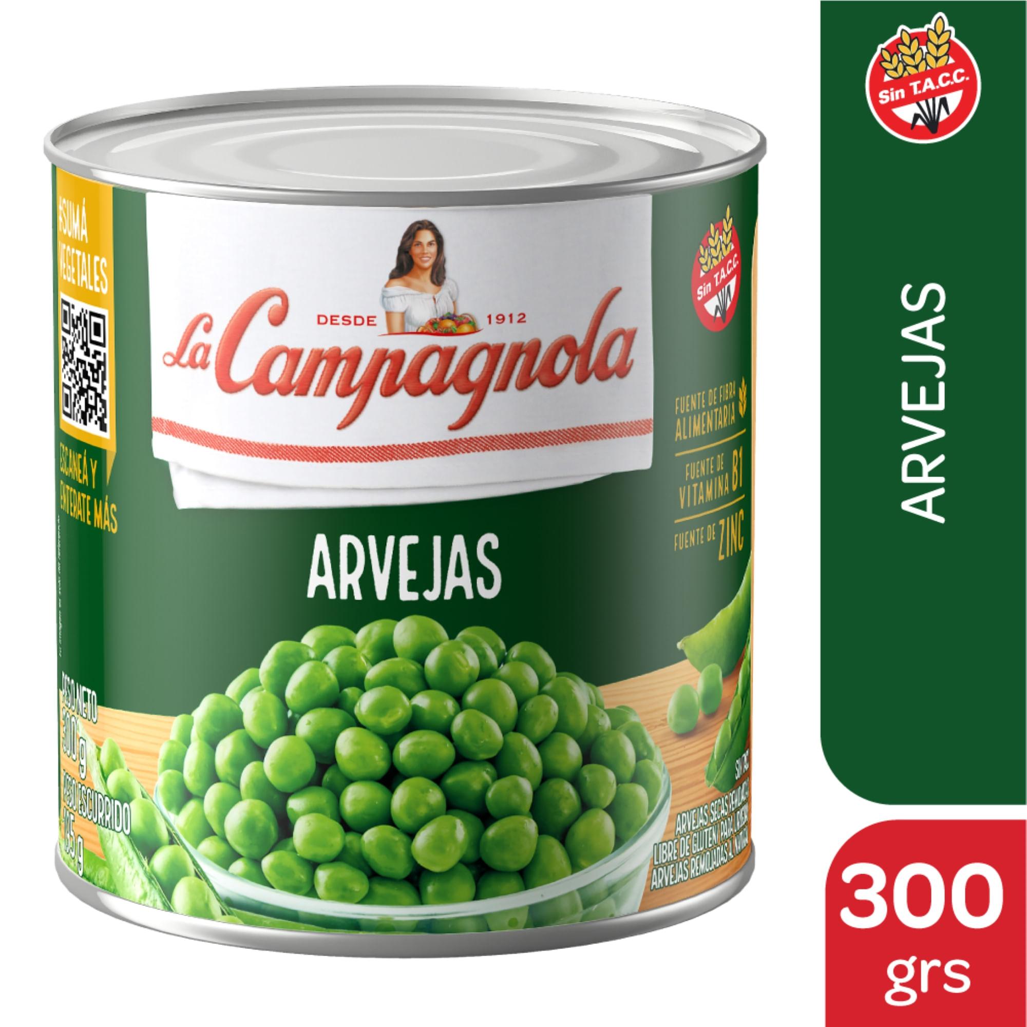 ARVEJAS LA CAMPAGNOLA x300grs