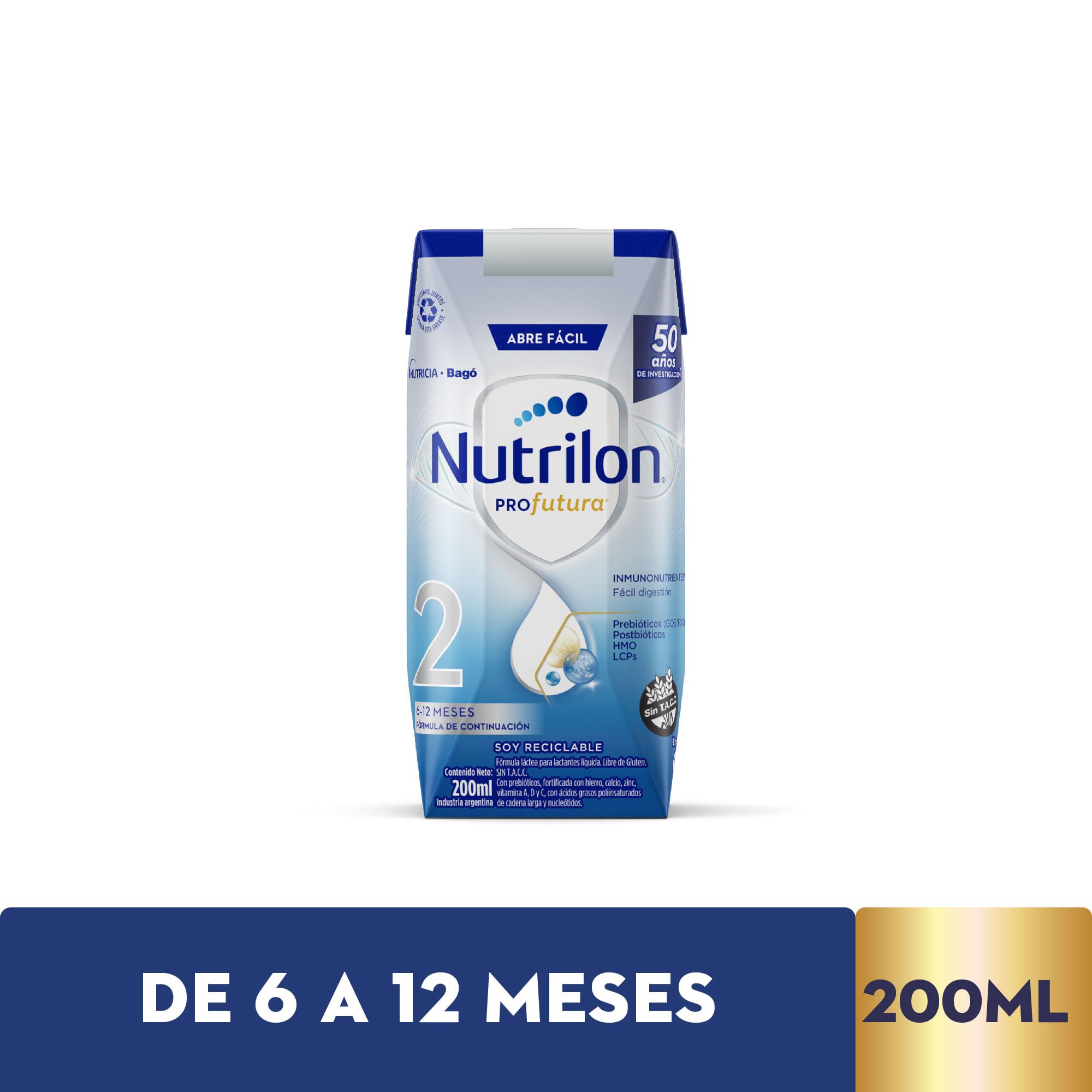 LECHE NUTRILON PRO FUTURA 2 BRICK x 200ml