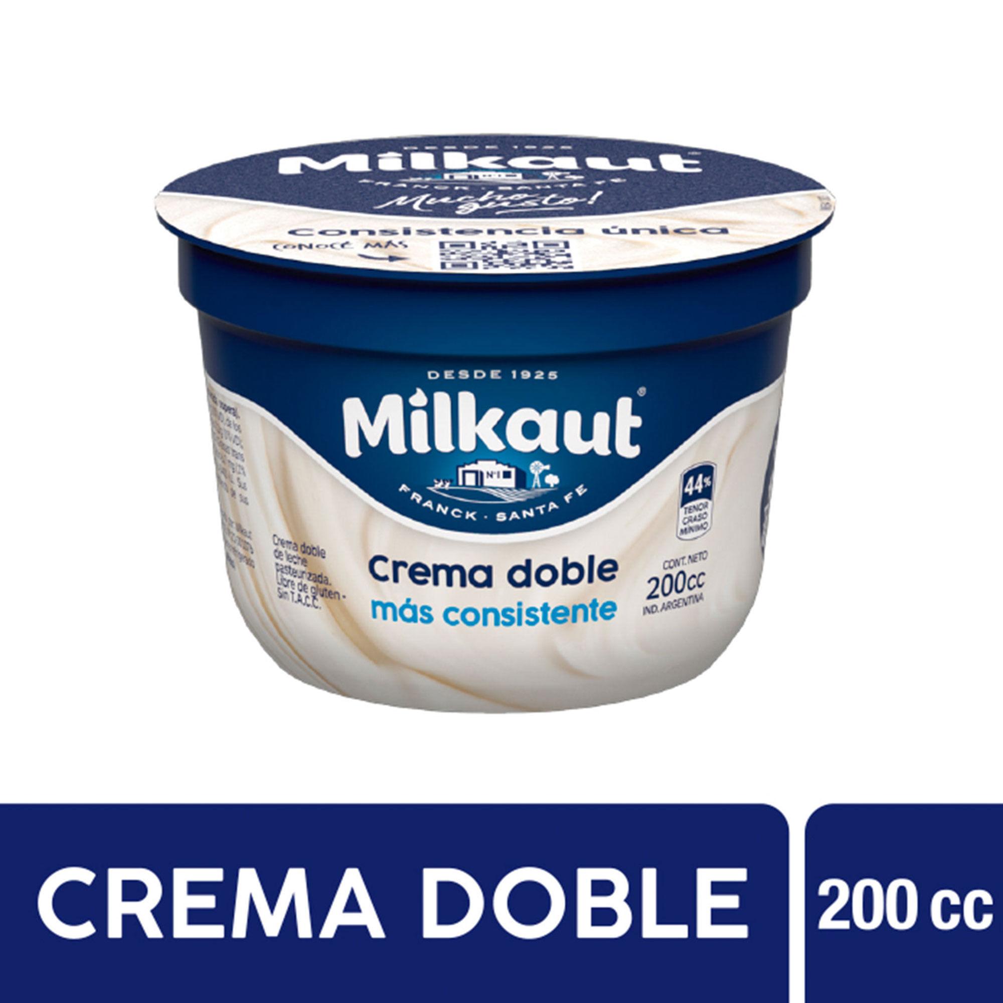 CREMA DOBLE MILKAUT x 200 ml