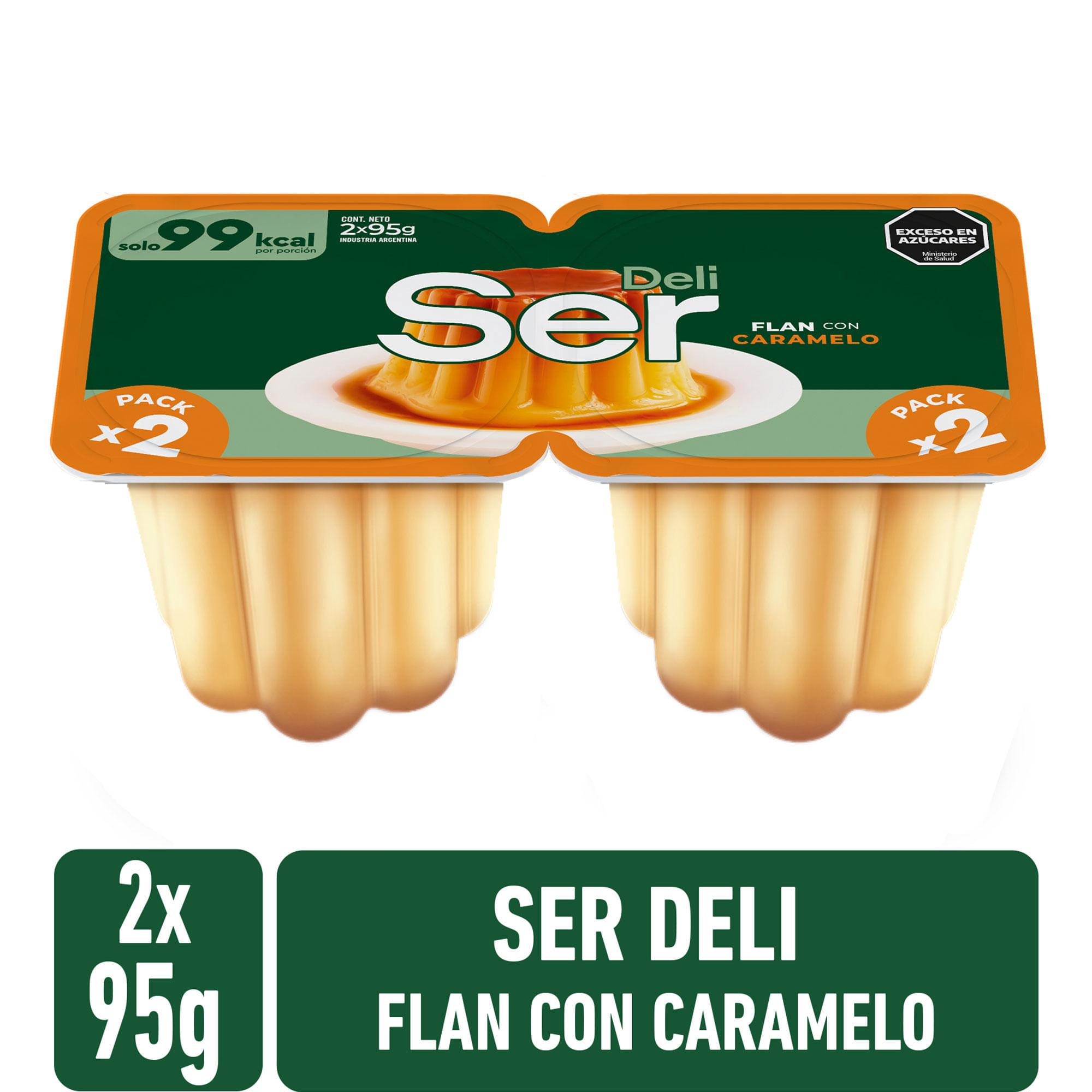 FLAN SER VAINILLA 2U 190gr