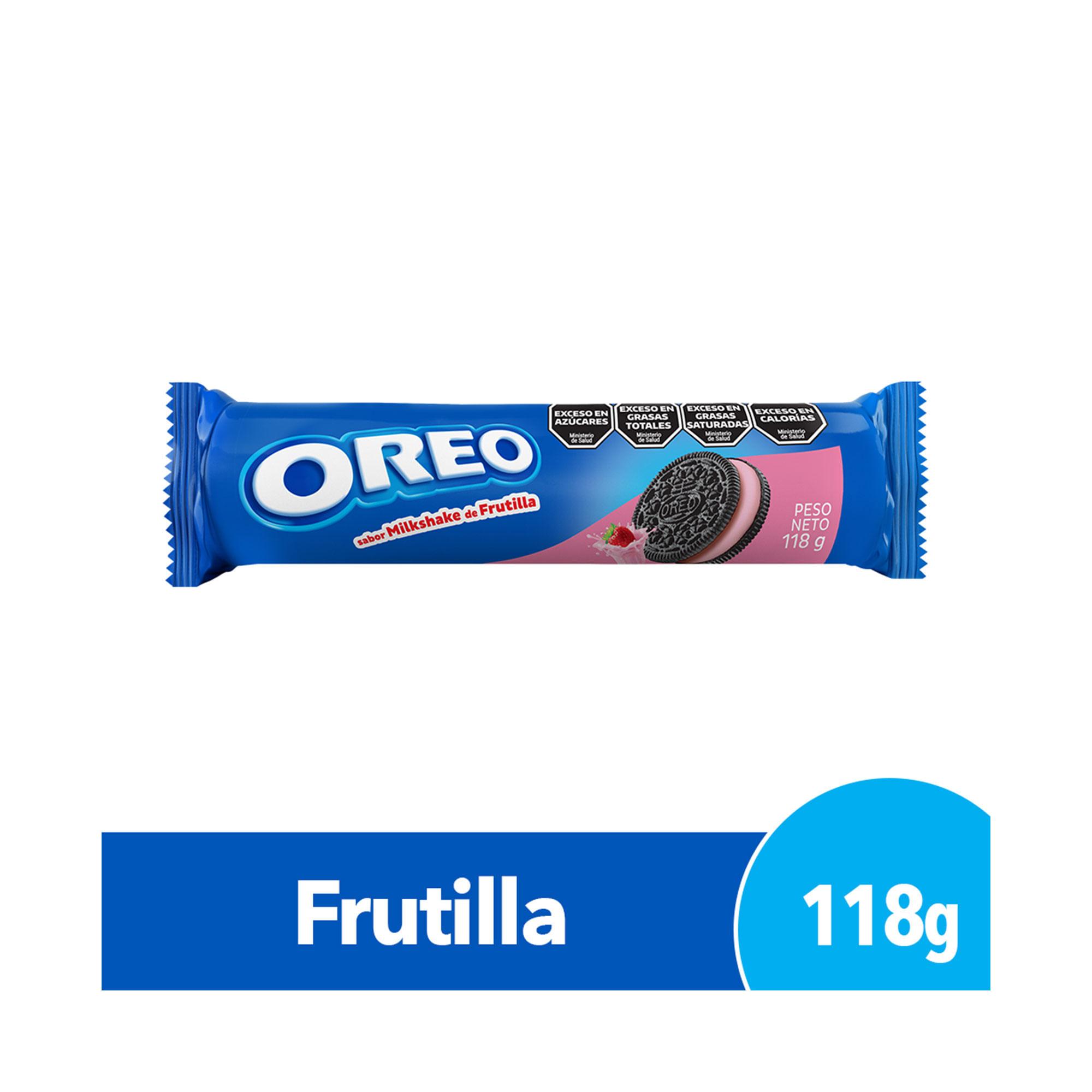GALLETITAS OREO MILKSHAKE FRUTILLA X 118GRS