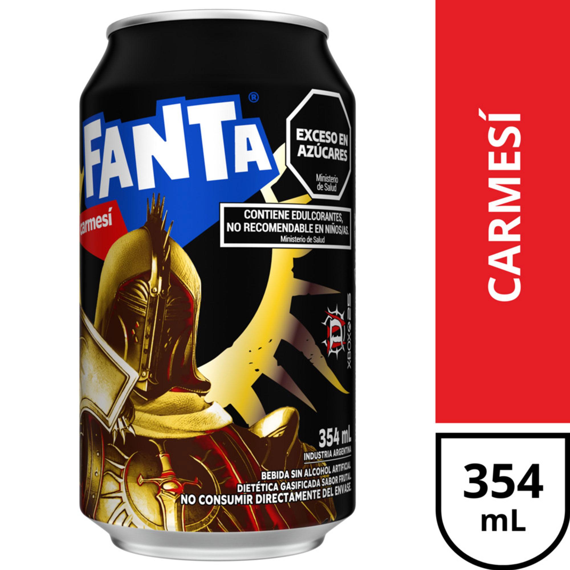 FANTA XBOX CARMESI 354ml