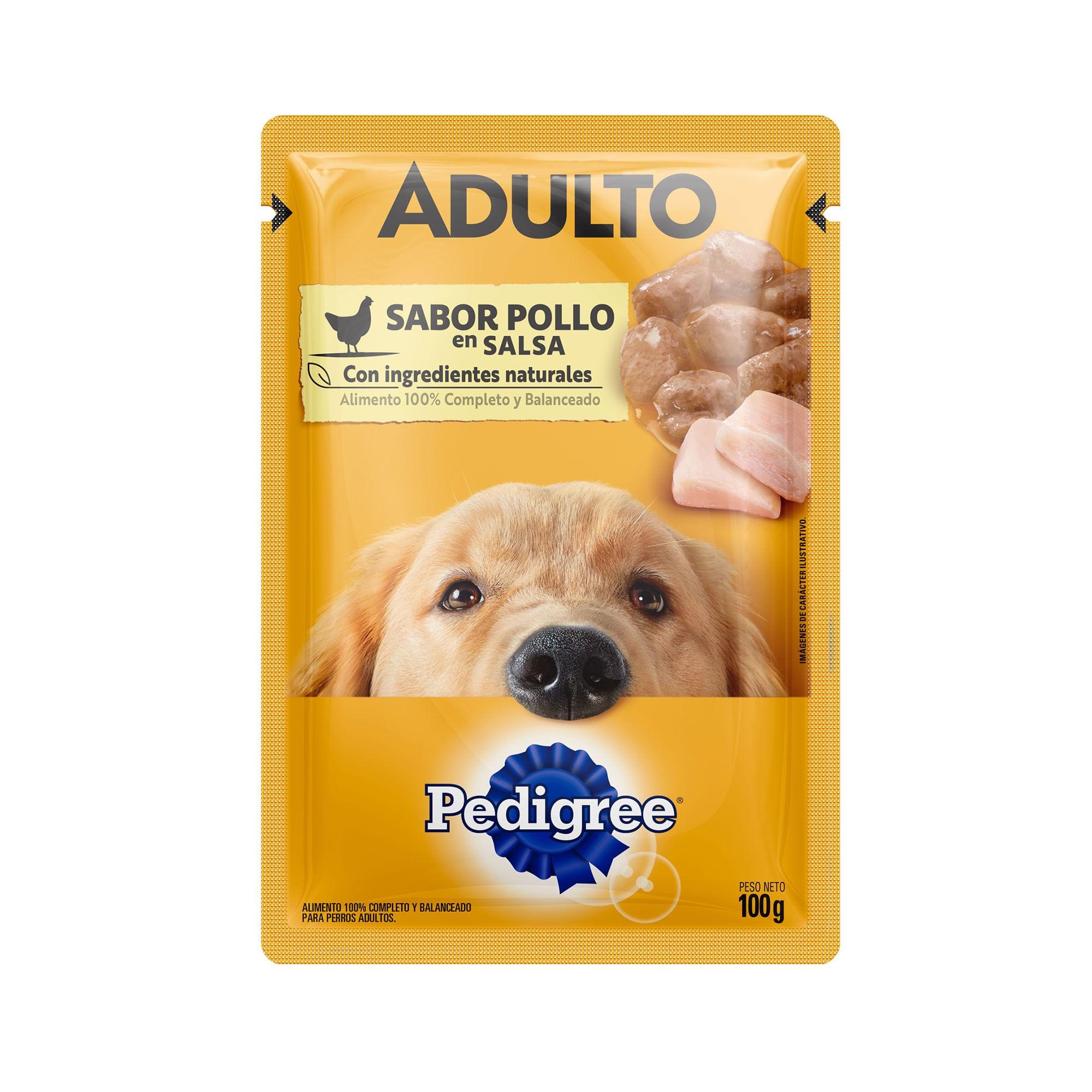 ALIMENTO POLLO ADULTO PEDIGREE POUCH x 100g