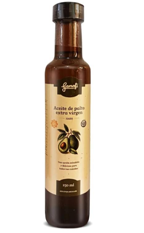 ACEITE DE PALTA EXTRA VIRGEN GANOFI X 250ml