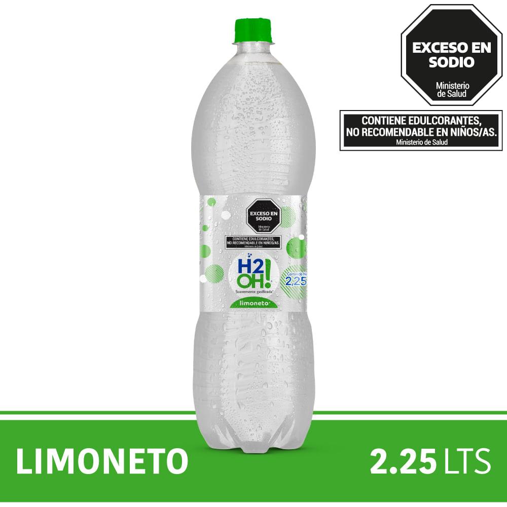 GASEOSA H2Oh LIMONETO x 2.25L