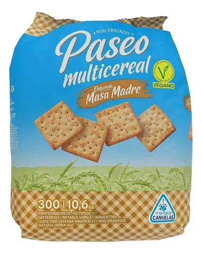 GALLETITAS 8 SEMILLAS CON MASA MADRE PASEO x 300gr