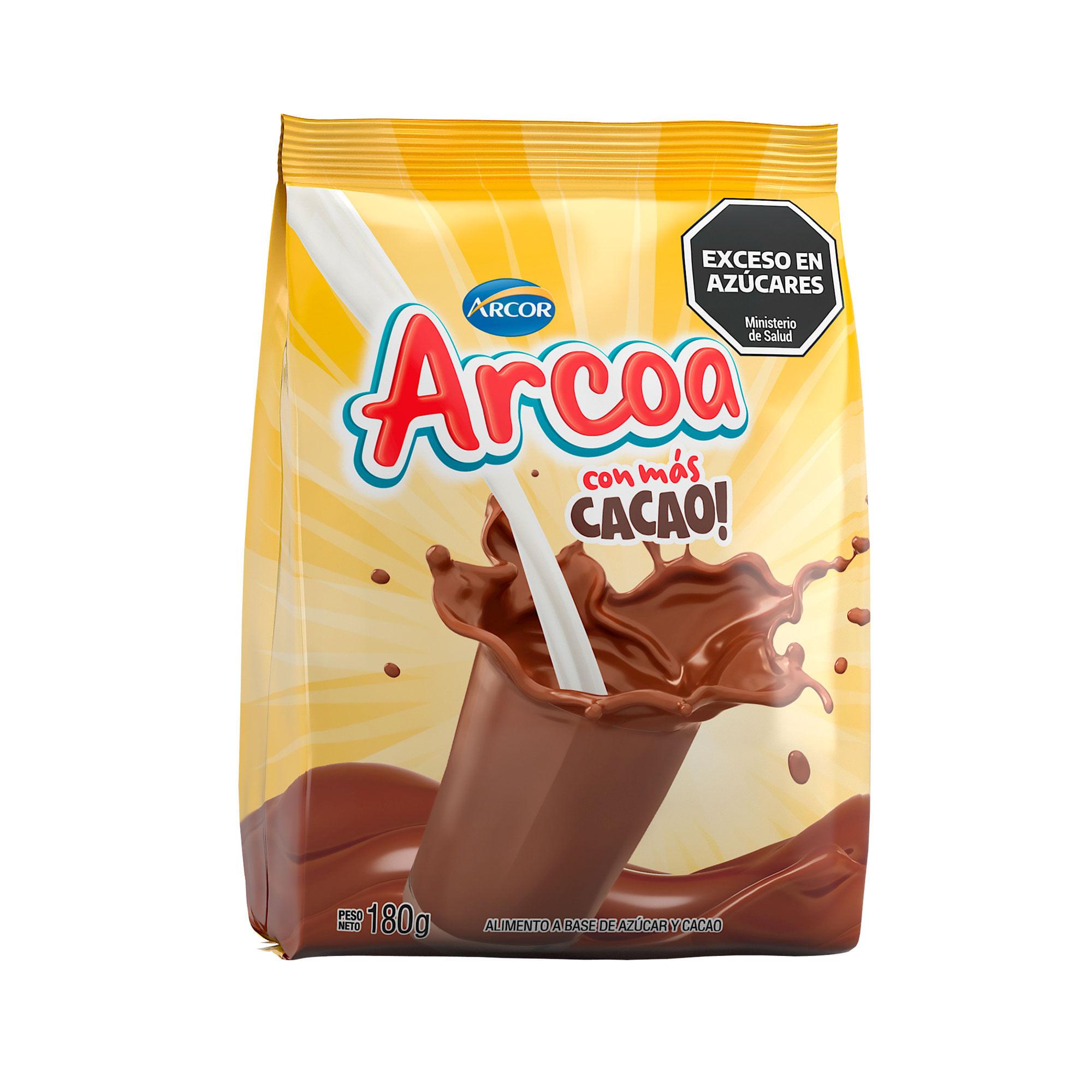ARCOA CON MAS CACAO X 180 GR