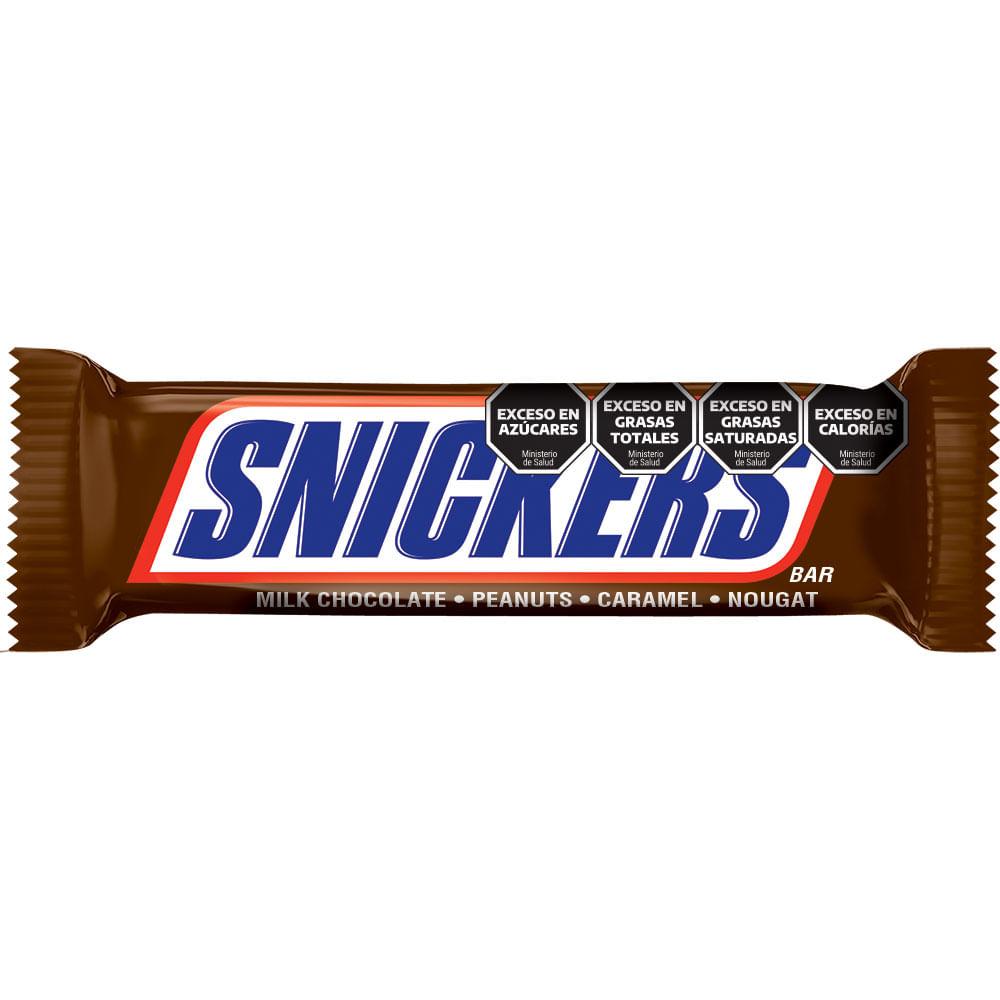 BARRA SNICKERS ALMENDRAS 48g