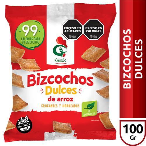 BIZCOCHOS DE ARROZ DULCES GALLO x 100g