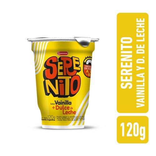 POSTRE SERENITO VAINILLA Y DDL x 120g