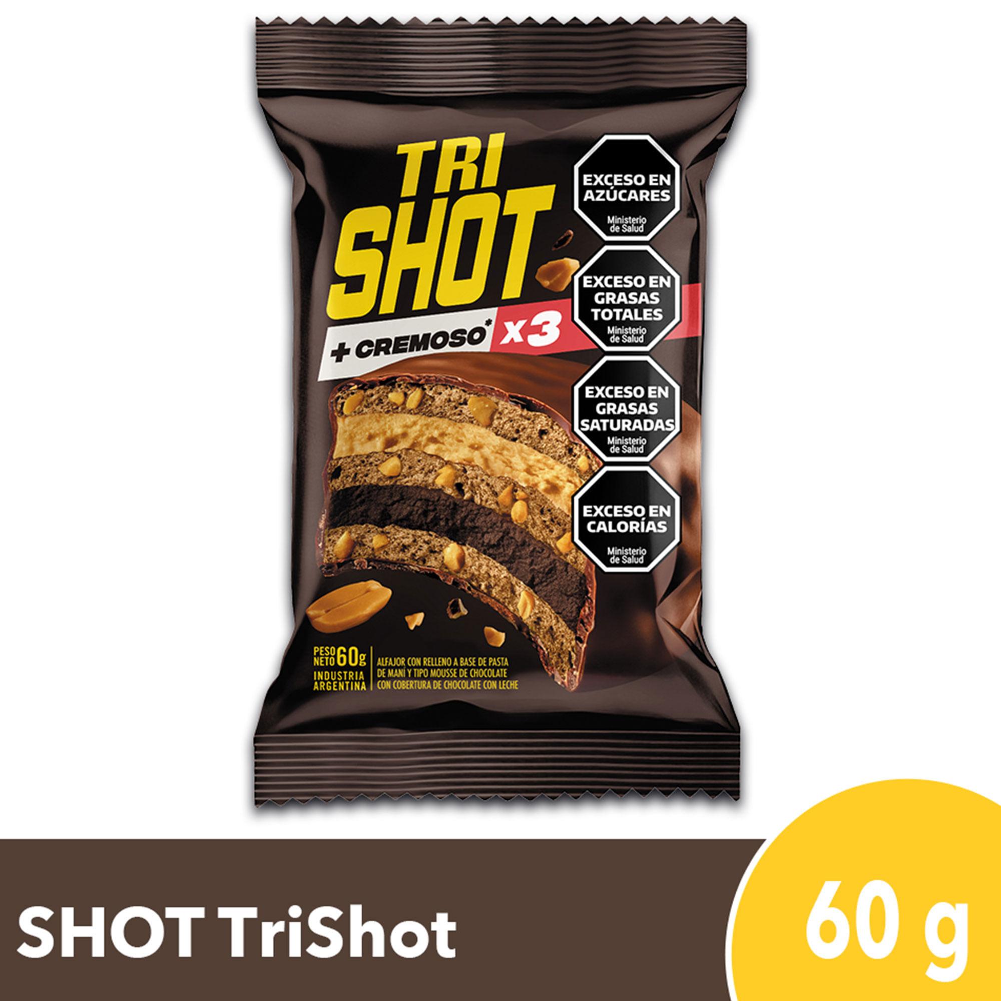 ALFAJOR TRI SHOT x60g