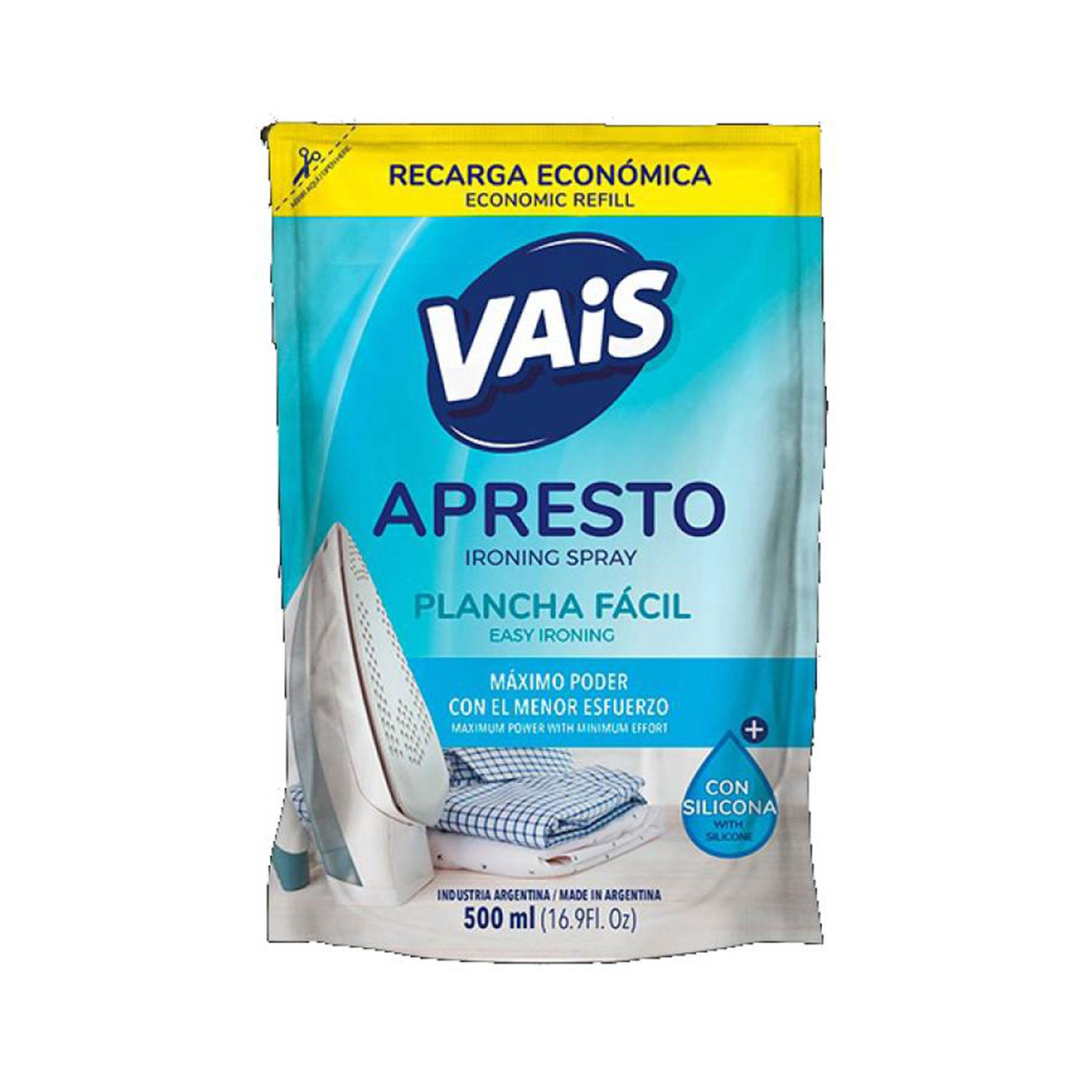 APRESTO PLANCHA FACIL VAIS DP x500ml