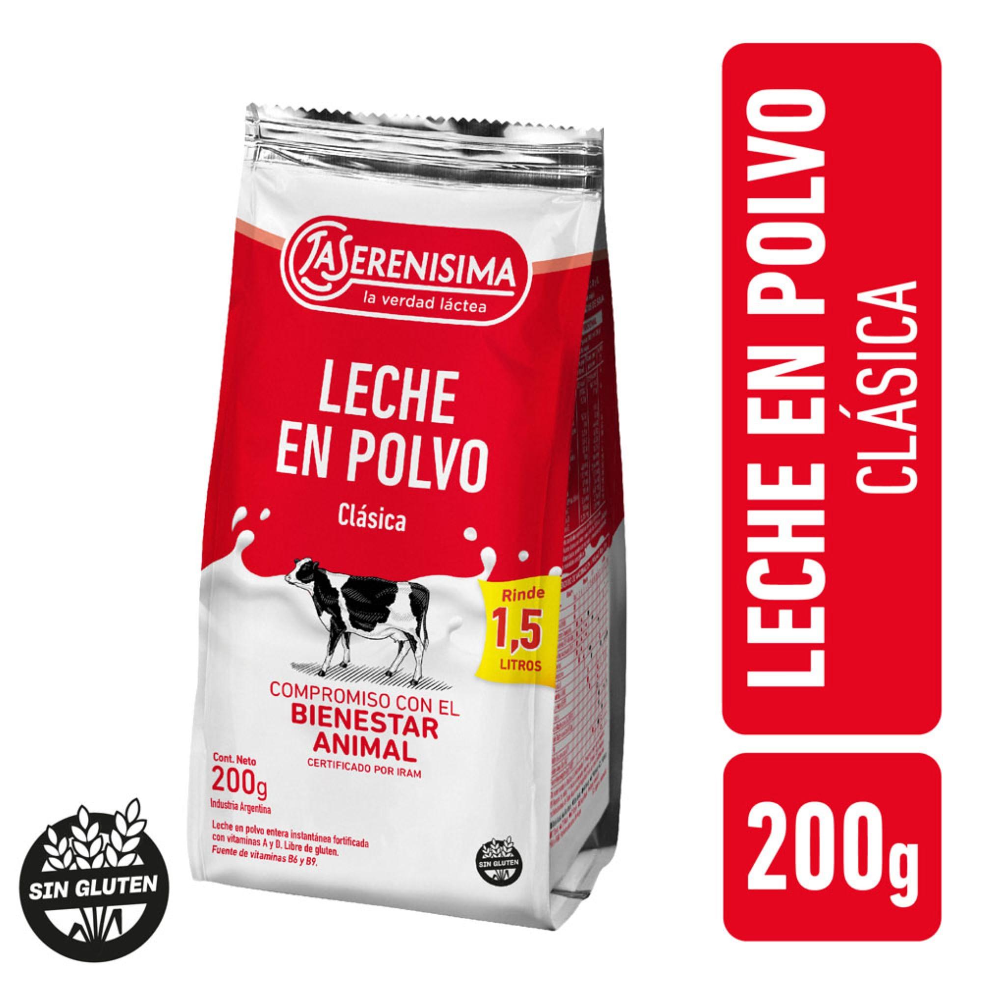 LECHE EN POLVO LS CLASICA ENTERA BOLSA x 200g