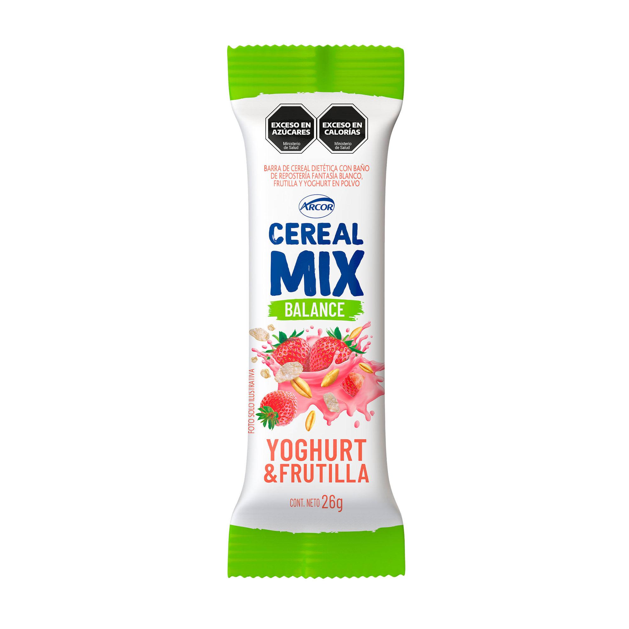 BARRA CEREAL MIX LIGHT x 26g