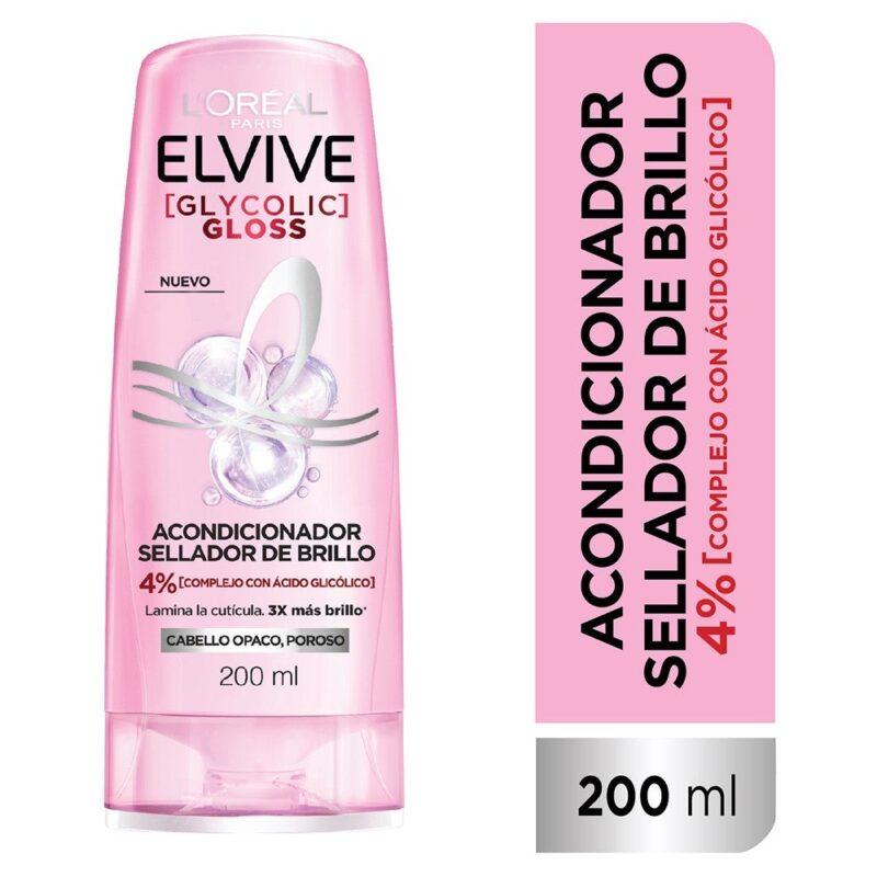 ACONDICIONADOR ELVIVE GLYCOLIC GLOSS X200