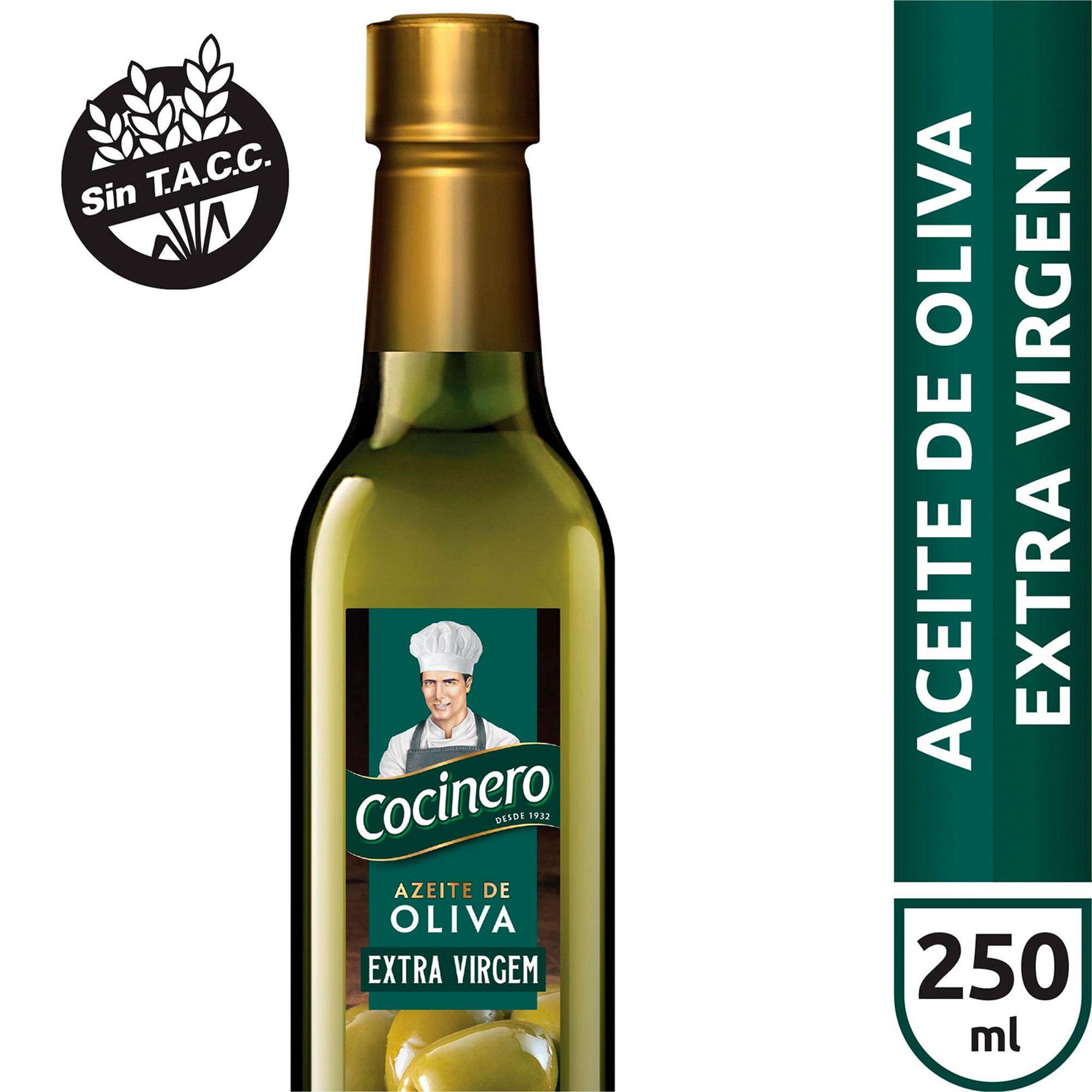 ACEITE DE OLIVA EXTRA VIRGEN COCINERO x 250ml