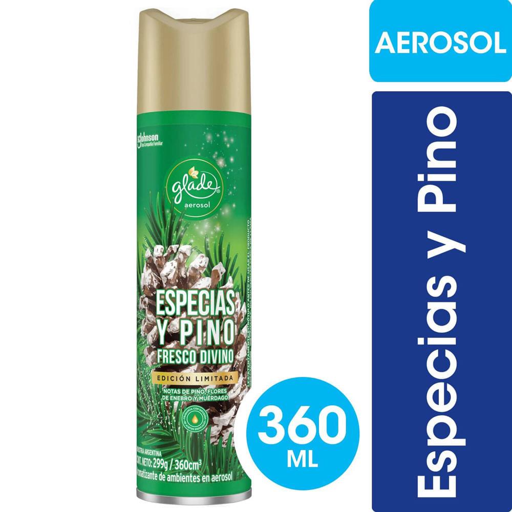 DESODORANTE AMB ESPECIAS Y PINO GLADE x 360cc