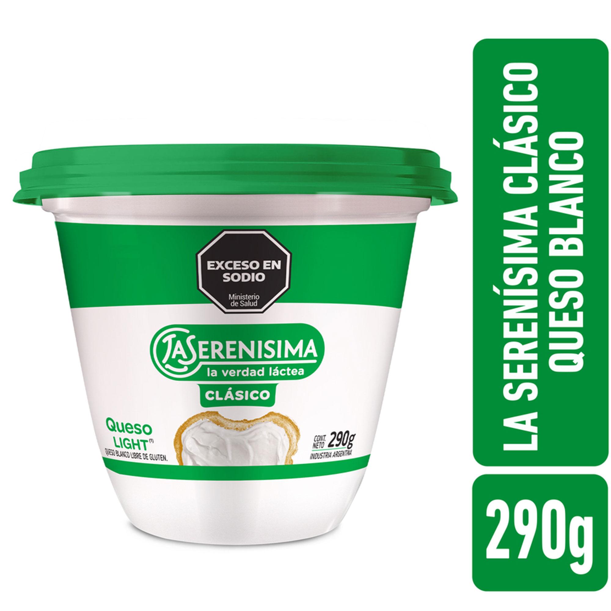 QUESO BLANCO LIGHT LA SERENISIMA x 290g