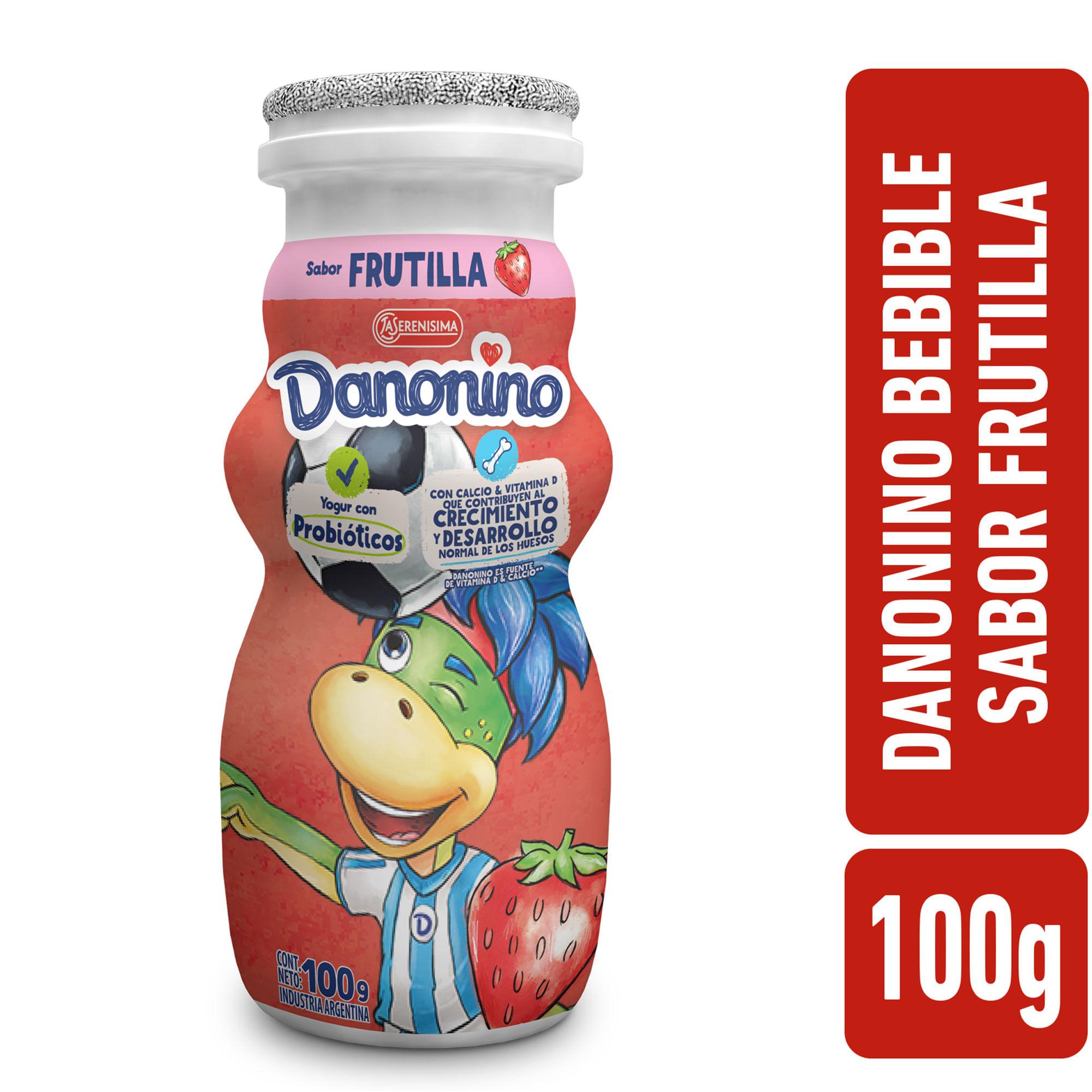 DANONINO BEB FRUTILLA BOTELLITA 100ml