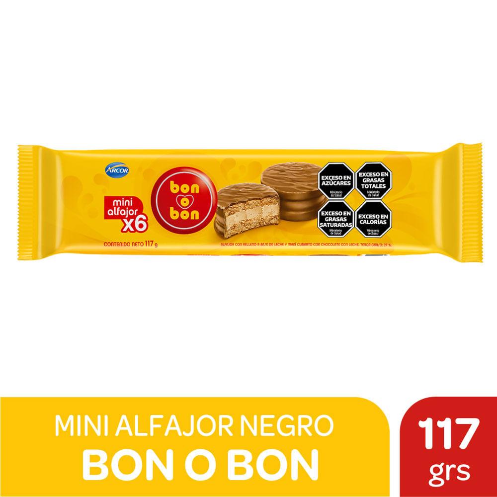 ALFAJOR BON O BON MINI x 6u