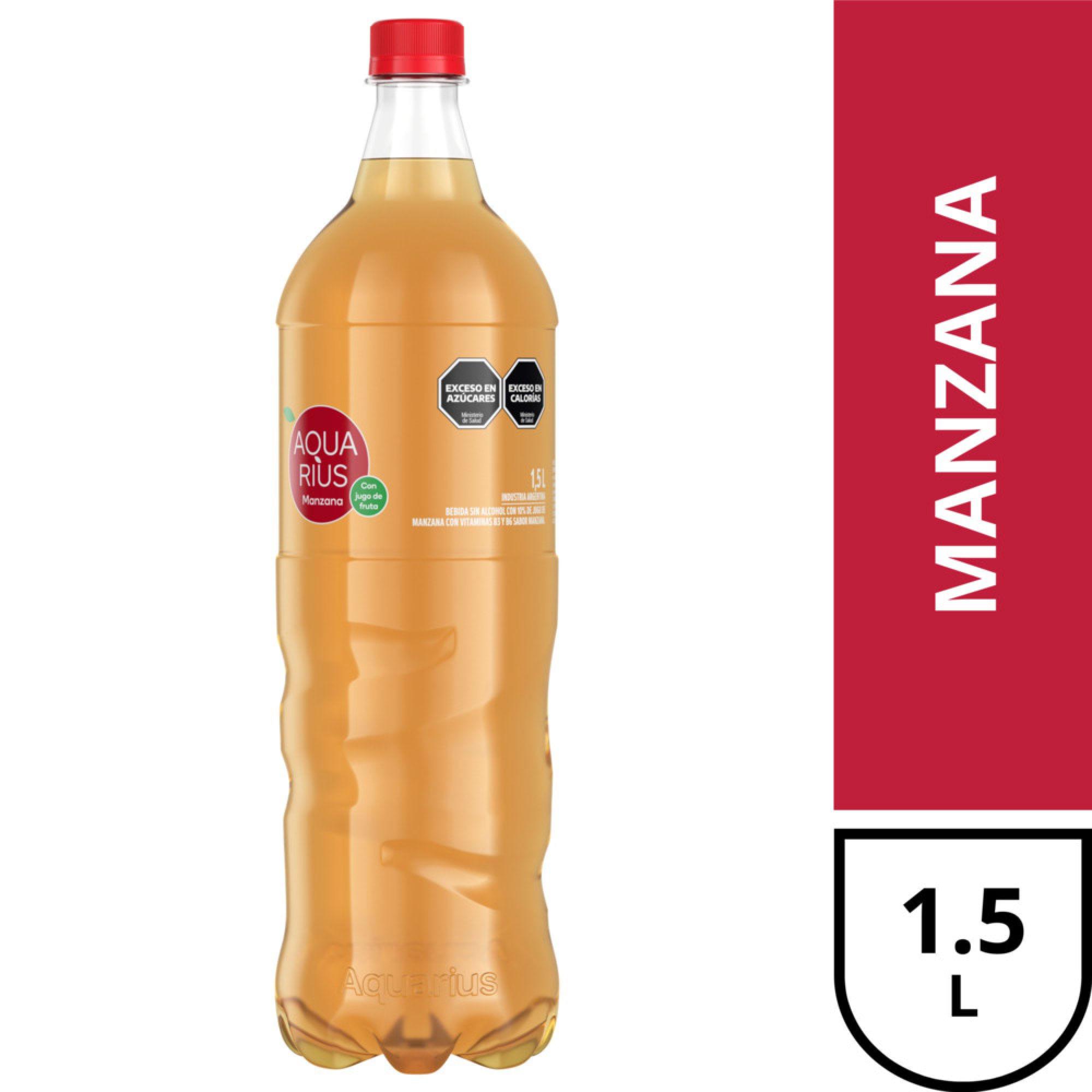 AQUARIUS MANZANA x 1.5 L