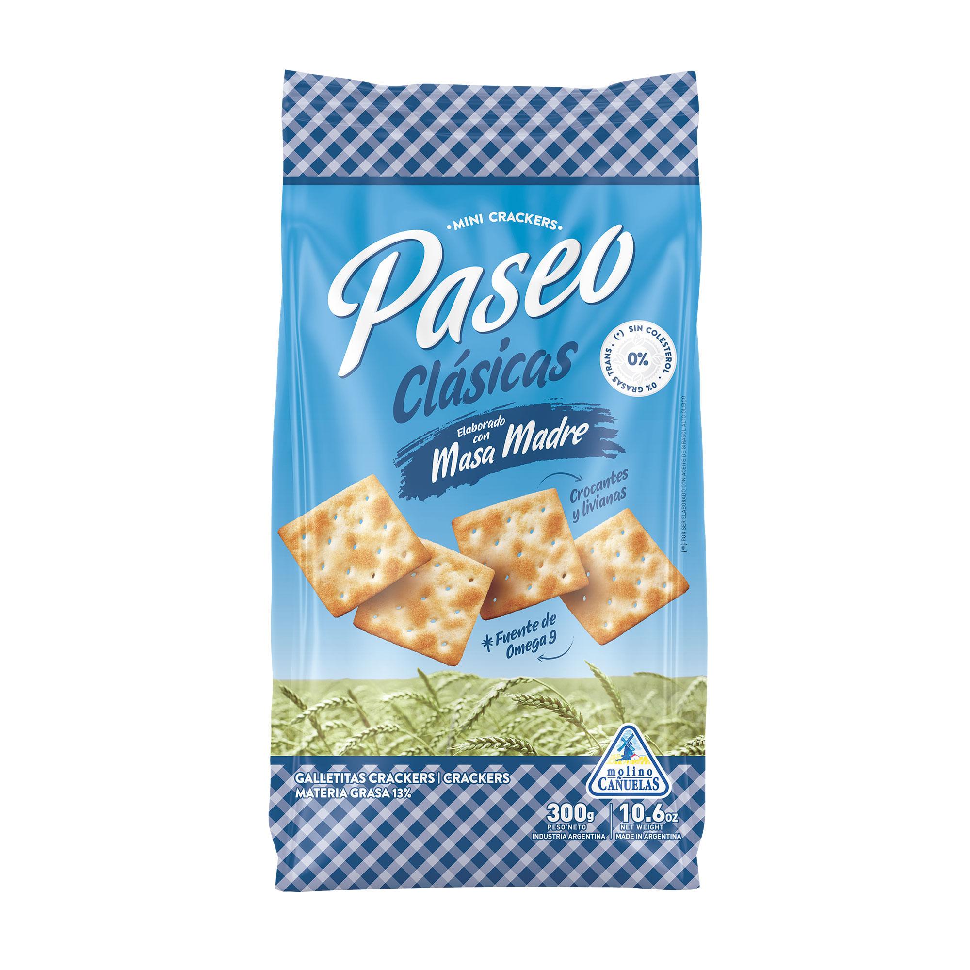 GALLETITAS PASEO MINI CRACKERS x 300 g