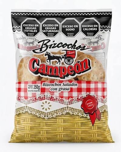 BIZCOCHOS CAMPEON x 350 g