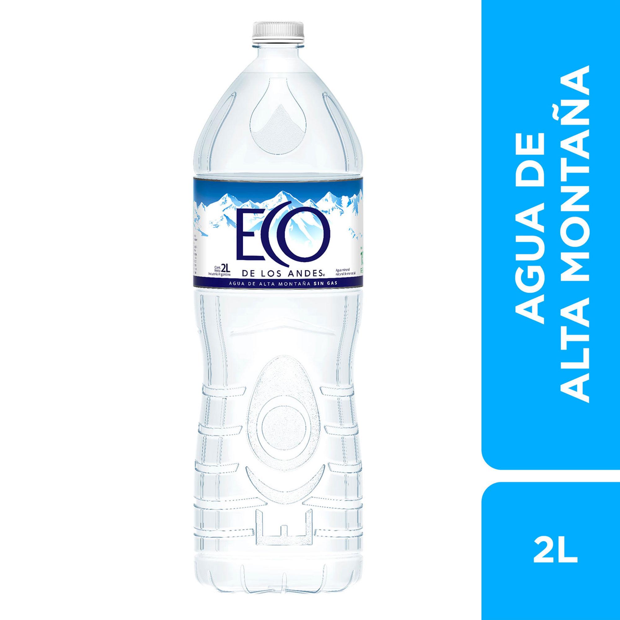 AGUA MINERAL ECO DE LOS ANDES x 2 L