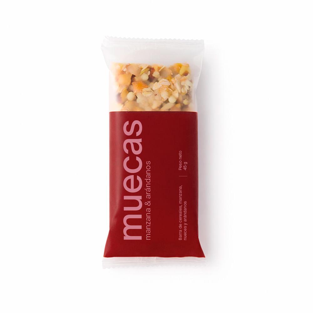 BARRITA MUECAS MANZANA Y ARANDANOS X45GRS