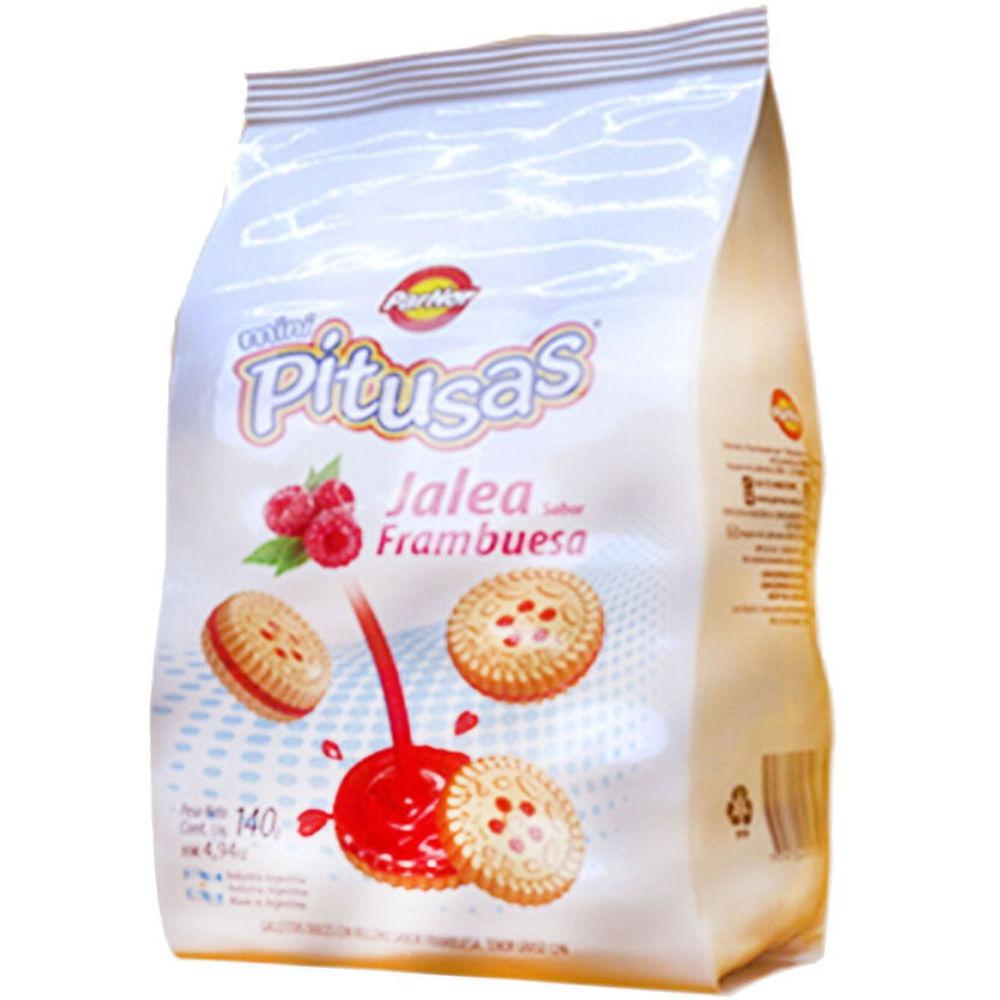 GALLETITAS PITUSAS JALEA FRAMB x 140g