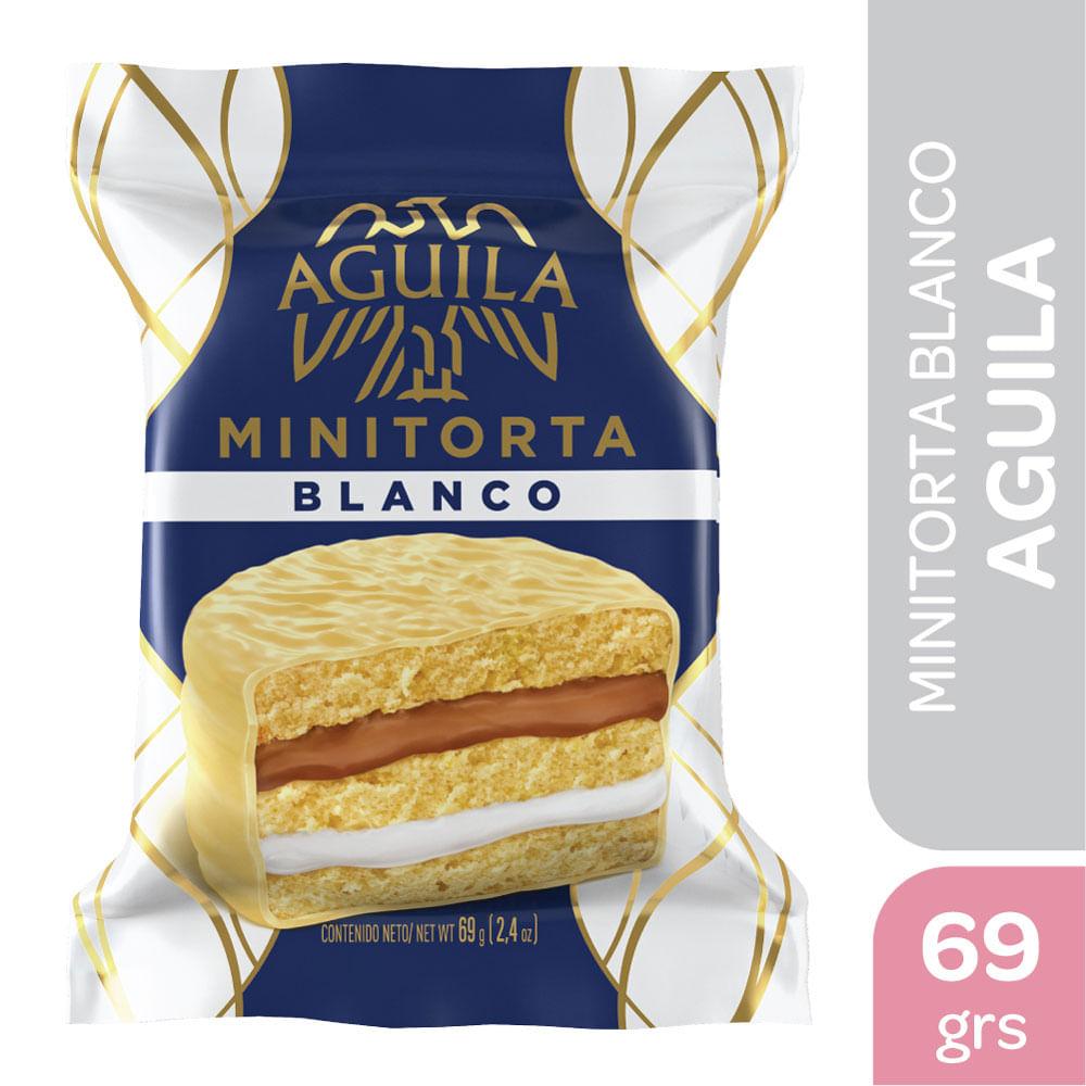 ALFAJOR AGUILA MINI TORTA BLANCO x 69 g