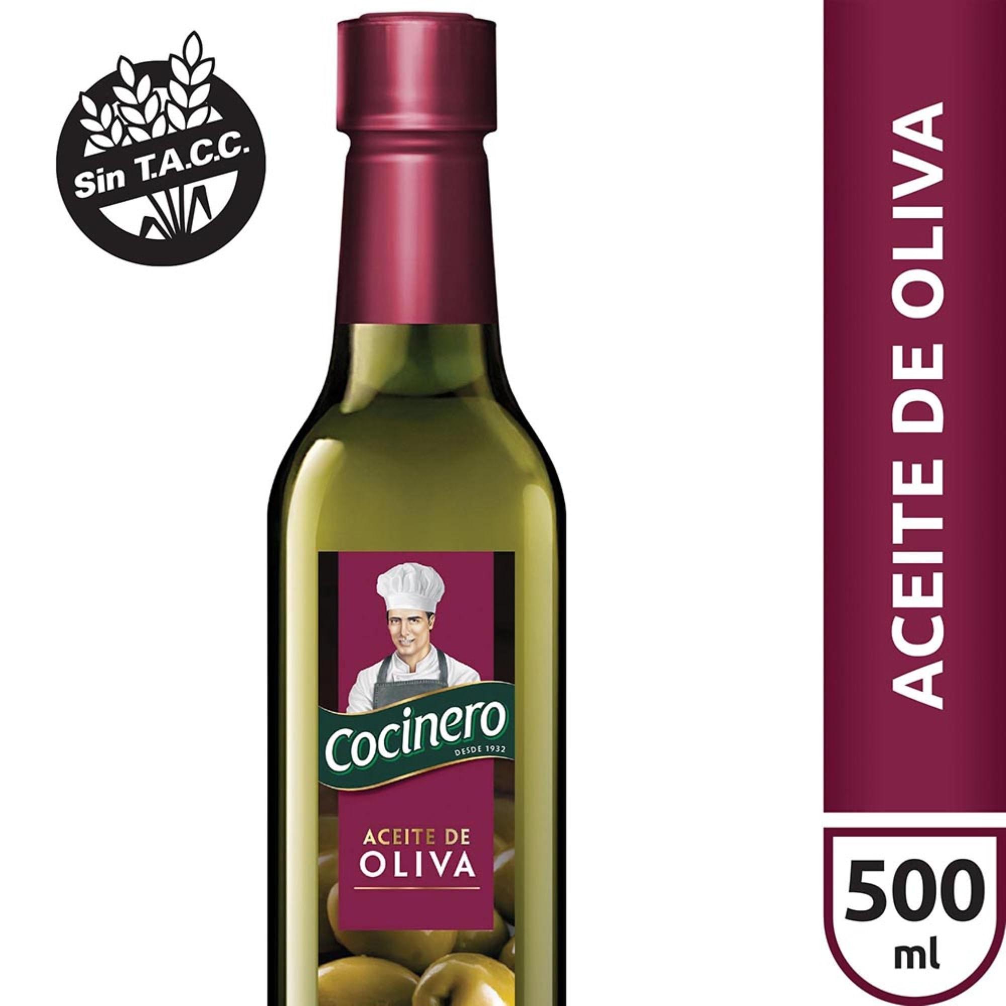 ACEITE DE OLIVA PURO COCINERO x 500ml